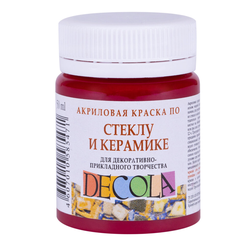 Acril sticla ceramica Decola 50 ml