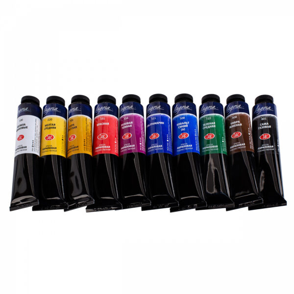 Set acril Ladoga 10*46ml, carton