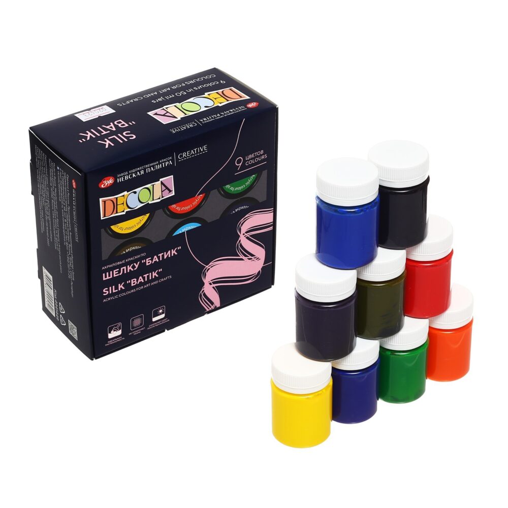 -4441449 Set acril matase "Batic" Decola 9*50ml