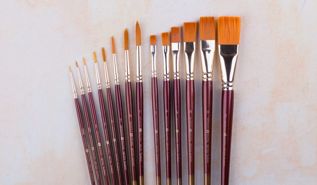 Pensula sintetica Decola rotunda