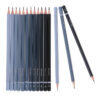 Set de creioane grafit negre "Sonet" 12 buc (2H-8B). 12941432