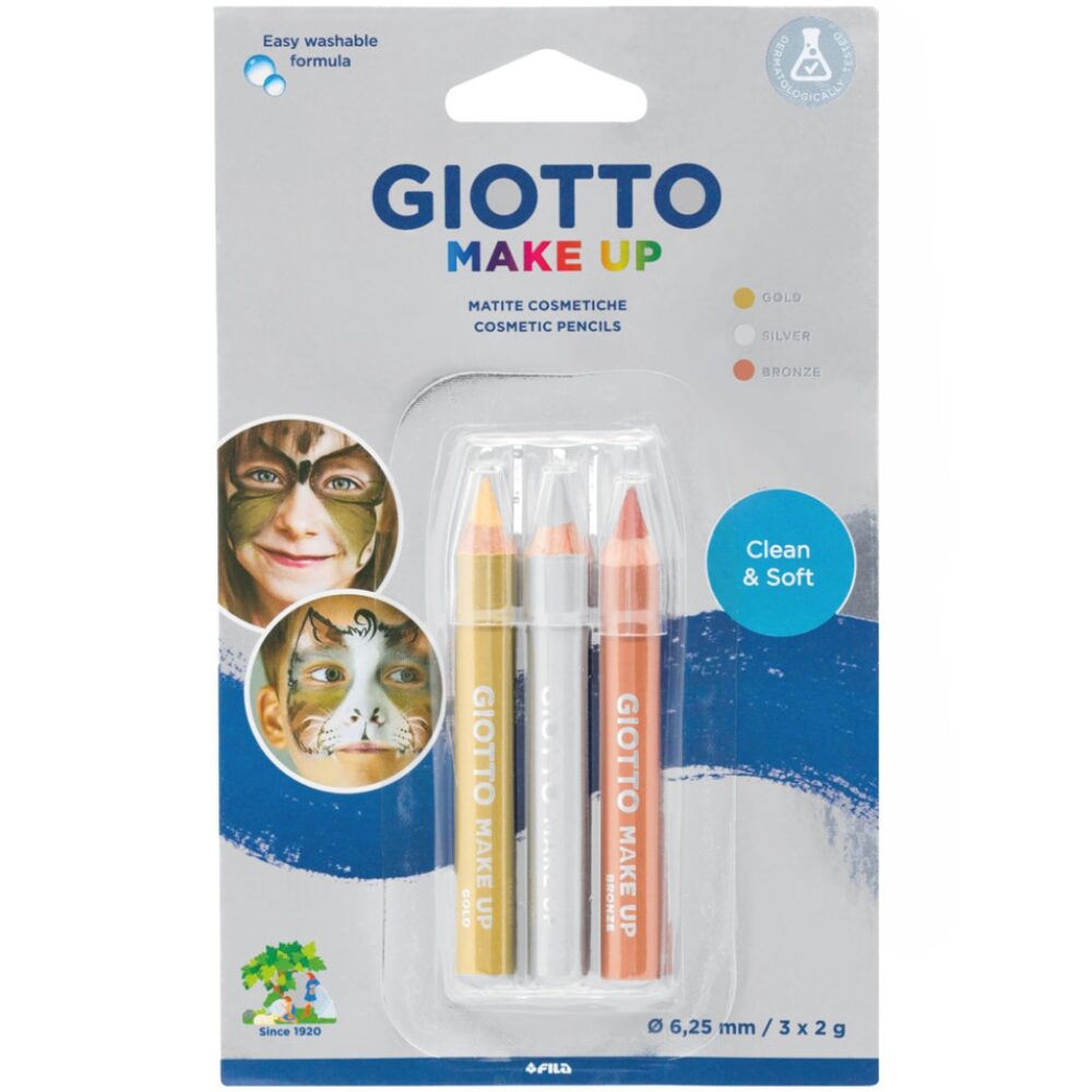 F4732-1024-1024-0 Set creioane de fata 3 buc. Giotto Makeup Metallic
