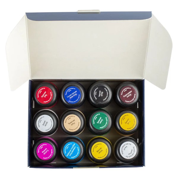Set vopsele acrilice pentru piele  Decola, 11+1 x 20 ml 261412142