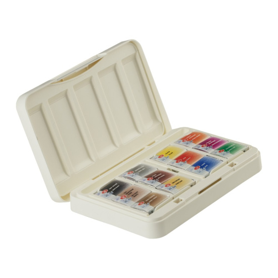 Set acuarela "Belie Noci" 12 culori *2,5ml "Animalistica" plastic