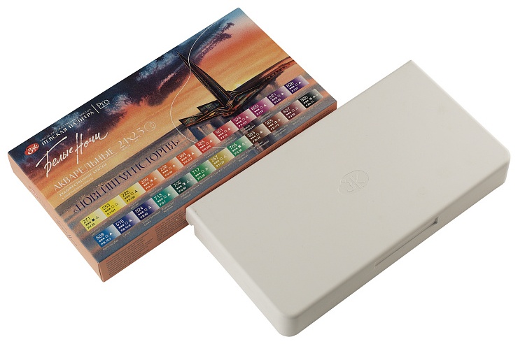 9625490 Краски Акварельные Невская палитра 19422557 Новейшая история 24 шт 2.5 мл