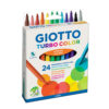 Набор фломастеров Giotto Turbo Color 24 цв.