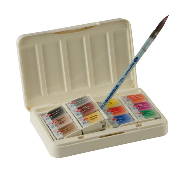 Set acuarela "Belie Noci" 12 culori *2,5ml "Animalistica" plastic