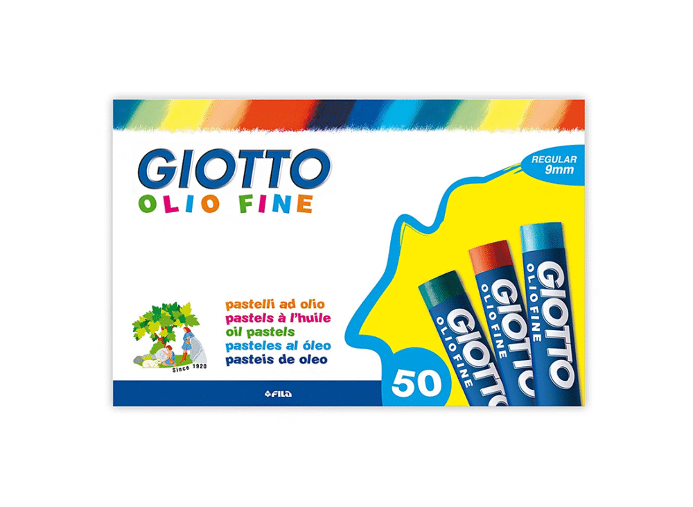 Set pastel ulei Giotto Olio Fine 50 culori
