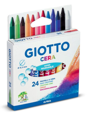 Набор восковых мелков Giotto Cera, 24 цвета