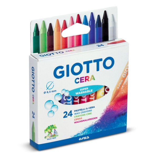 Set creioane cerate Giotto 24buc.