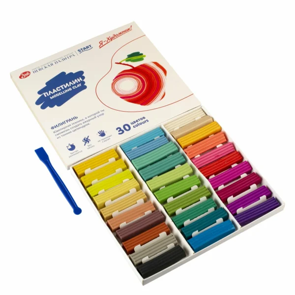 Set plastilina ''Я-Художник!'' 30 culori 450g (10)