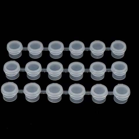 Container de plastic 6 buc*15ml