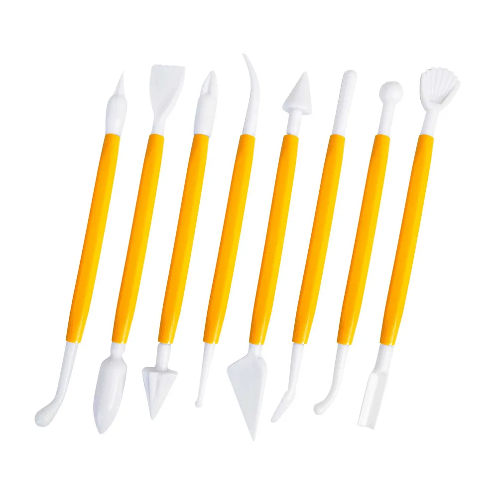 Стеки для лепки из глины, пластилина, мастики 8 шт. / Набор для лепки и моделирования.