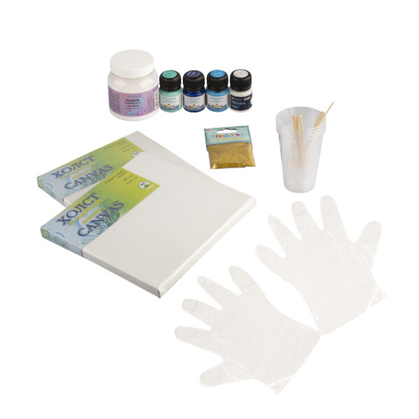Set pentru creativitate Decola Fluid-Art  "Mare"
