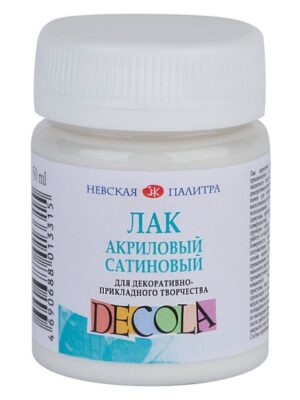 Лак акриловый сатиновый "Deсola" 50мл