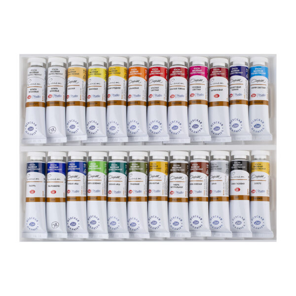 Set culori ulei Sonet 24*18 ml