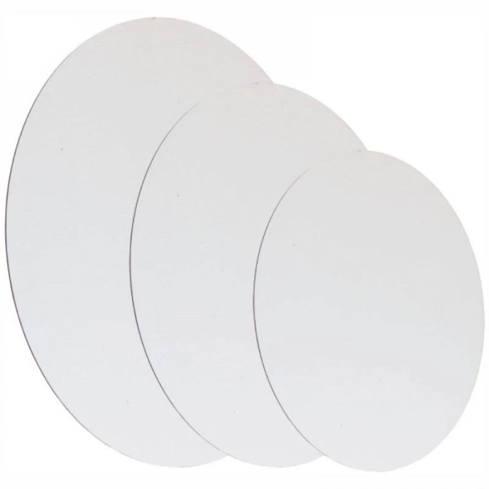 31072 Холст на ДВП, Овал.